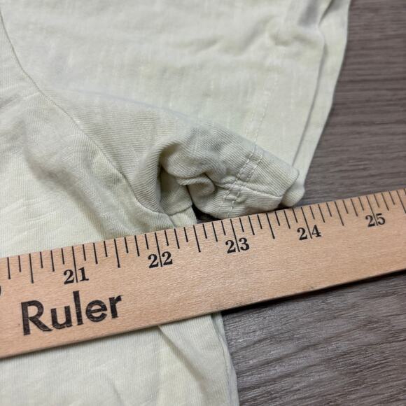 Buck Mason Curved Hem Cotton Slub Short Sleeve T Shirt Men's XL Minimalist - Picture 4 of 11